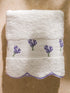 LC Waikiki Floral Embroidered Cotton Face Towel 50x80 cm